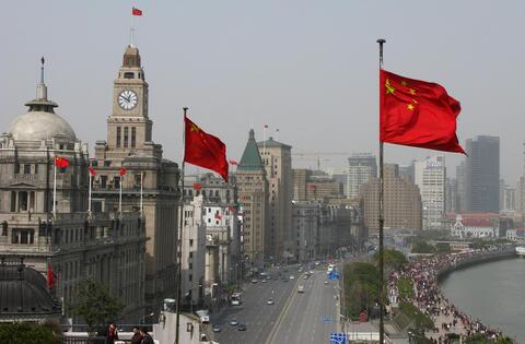 上海外灘步行街